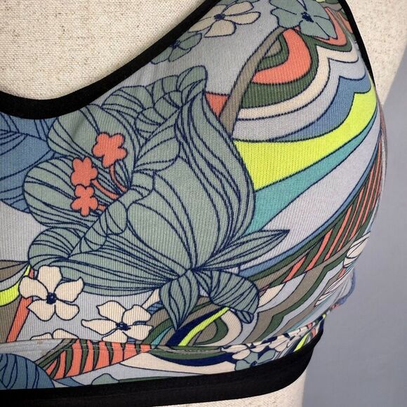 Victoria Sport Victoria's Secret VSX Incredible Floral Sports Bra 36C 2/$25 - Picture 3 of 12